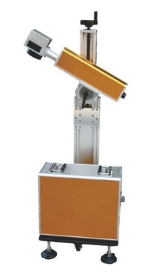 High Accuracy 0.003mm Fiber Laser Marking Machine 28kg Net Weight 110mm×110mm Marking Range