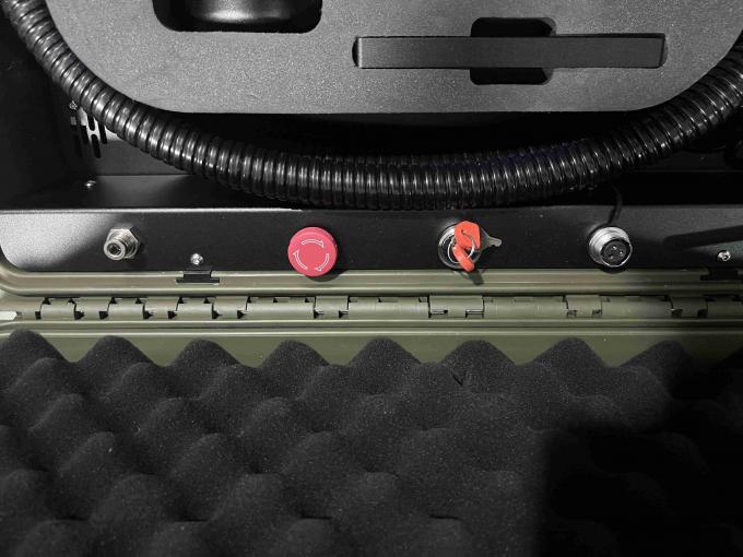 Μηχανή καθαρισμού βαλίτσας με λέιζερ ινών με παλμό 200w 300w 6