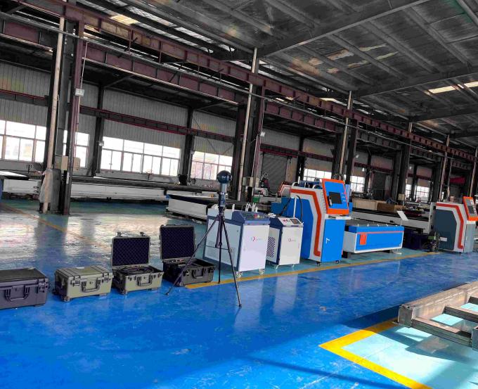 Μηχανή καθαρισμού βαλίτσας με λέιζερ ινών με παλμό 200w 300w 12