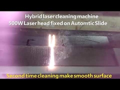 500W Hybrid Laser Cleaning Machine with two Fiber Laser sources